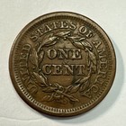 1853 Braided Hair Large Cent Xf Brown