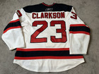 2007-08 David Clarkson New Jersey Devils Game Used Worn Nhl Reebok Hockey Jersey
