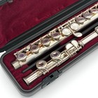 Yamaha Yfl-221s Ii Flute Nickel Silver Musical Instrument Hard Case Used