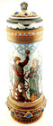 Antique Mettlach  lovers  No  1734 1 L