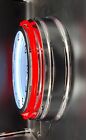 15  Piper Cub Aircraft Sign Red Neon Clock  Two Neon Tubes
