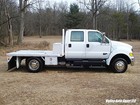 Ford F650 Xlt Pro Loader Crew Cab Custom Puller Body - Pre-emissions Cat - 94k  