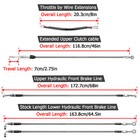 Abs 12 -14  Handlebar Brake Clutch Cable tbw For Harley 21-23 Road Glide King