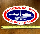 Original Vintage Nhra Drag Racing Association Sticker  Large Size 9 5x 5 