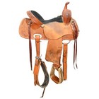 Used 15  Hr Custom Made Trail Saddle Code  U15hrtrail12bsk