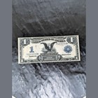 Series 1899  1 Black Eagle Silver Certificate Vernon treat Xf  Large Note        