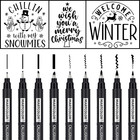 Calligraphy Pens  9 Size Calligraphy Pens For Writing  Brush Pen Calligraphy Set