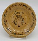 Sugar Loaf Pottery Tree Spoon Rest  Granville Oh