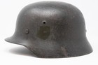 Wwii German M35 Army Heer Steel Helmet Shell Ns66 Stahlhelm