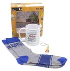 The Office Gift Set Bundle 12oz Mug Dunder Mifflin Socks   Dundie Award Keychain