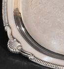 Portsmouth Epc Silverplate Butler s Serving Tray Ornate Etching 25 
