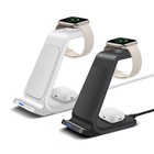 3in1 15w Fast Wireless Charger Dock Station For Apple Watch Air Pods Iphone 17