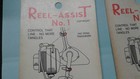 2 Vintage Fishing Rod Clips Reel-assist No  1   2  --reel- Assist Corporation