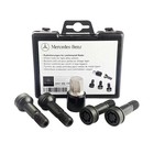 Mercedes-benz Oem Wheel Lock Bolt Set  4  Black Anti Theft A0019901707