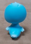 Hasbro  232 Littlest Pet Shop Lps Blue Chick Bird Green Eyes Rare 