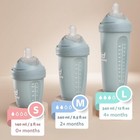 Herobility Double Anti-colic Baby Bottles     12 Fl Oz 340ml     4-pack     Multicolor