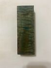 Maple Burl Stabilized Cutlery Blank Hidden Tang   1 1  X 2 2  X 6 25     kb-92
