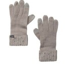 Victoria s Secret Soft Gloves With Crystals Gray Color One Size