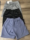 Nike Boys Athletic Shorts Lot Of 3 Size L Blue Gray Black