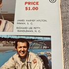 1970 Nascar Wilksboro Wilkes 400 Program Richard Lee Petty James Hylton Inman