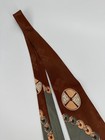 1940s 1950s Vintage Rayon Swing Tie Necktie
