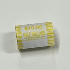 Unsearched Kennedy Half Dollar Bank Roll Obw Sealed  10 Fv Coin Hunt Find Silver
