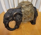 Late 19th Century - Early 20th Century Indian Antique Bronze Elephant Statue