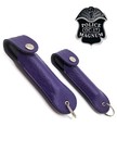 2 Police Magnum Pepper Spray  75oz Purple Keychain Holster Defense Protection
