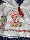 Vintage Strawberry Shortcake Baby Dress 1981 Usa Union 12 Mos  c7 