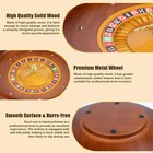 20 Inch Professional Wooden Roulette Wheel  Large Size Solid Wood Casino Roulett