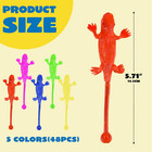 48-pack Sticky Lizards Stretchy Toys For Kids party Favors  Carnival goodie Bags