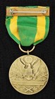 Numbered Spanish War Service Medal With Original Ribbon   Wrap Broach