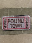 Ticket To Pound Town Funny Tactical Patch Morale Army Marine Hook Loop Vet