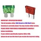 12 Gauge 10 Pack In-line Atc Ato Blade Fuse Holder 30amp 12v Car Audio Holder
