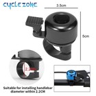 Mini Aluminum Bicycle Bell     Loud   Clear Handlebar Horn For Road 
