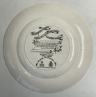 Vintage Bellingrath Gardens  Old English Staffordshire Ware Porcelain Plate 10   