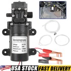 12v Electric Fuel Transfer Pump Diesel Kerosene Oil Extractor Motor Auto 60 W