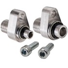 2 Pcs A c Ac Compressor Connector Fitting Set For Ls Engine Swap For 451-1106