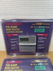 2 Vintage Sharp Yo-520p Memo Master Electronic Organizer Brand New Sealed