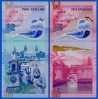 Bermuda  2    5 2024 P-w63 64 Polymer Circulated Notes - Prefix A 1