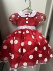 Pottery Barn Kids Disney Minnie Mouse  Dress For Disney World Halloween 2t Read 