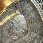 Banker Ellis Vintage Silver Plate Tray Epca England Ornate Handles 13 5 