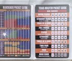 Blackjack Basic Strategy Card With Texas Hold em Chart   Magnifyer   Bonus      