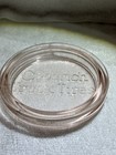 Vintage B f  Goodrich Truck Tires Glass Ashtray     Pink Tint Dealer Promo