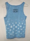 Harley-davidson Women s L Tank Top Stars Stripes Eagle Wings Rhinestones T0354