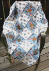 Handmade Rag Quilt For Baby  Crib  Toddler  New  Hand Signed And Dated    4