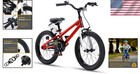 Freestyle Kids Bike With Kickstand   Water Bottle - Pre-assembled 18-inch