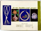 1971 Hazel Pearson Beads Baubles   Pearls Hp403 Beading Pattern Book Vintg 16803