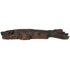 Antique Hand Carved Fish Wood Wooden Treen Trade Sign Vintage Decor Wall Mounted