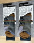 2 Pairs Smartwool Hike Full Cushion Unisex Crew Socks Womens Medium - Blue
